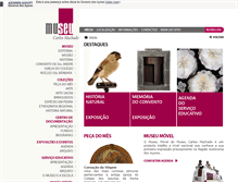 Tablet Screenshot of museucarlosmachado.azores.gov.pt