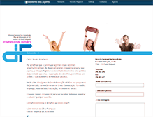 Tablet Screenshot of jovenscomfuturo.azores.gov.pt