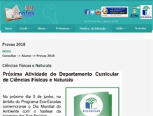 Tablet Screenshot of ebia.edu.azores.gov.pt