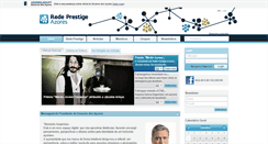 Desktop Screenshot of prestige.azores.gov.pt