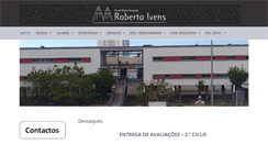 Desktop Screenshot of moodle.ebiri.edu.azores.gov.pt