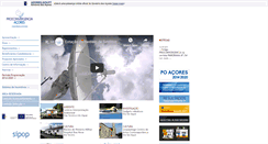 Desktop Screenshot of proconvergencia.azores.gov.pt